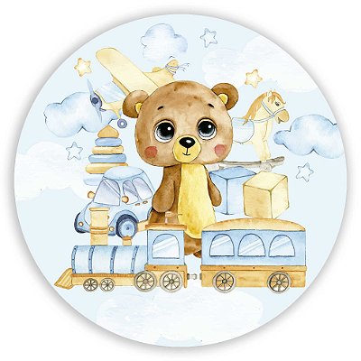 Mini Painel - Ursinho - Sublimado 3D