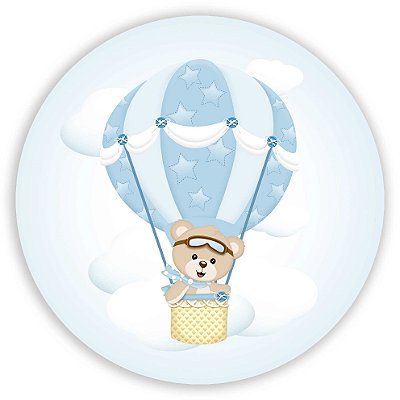 Mini Painel - Ursinho Baloeiro - Sublimado 3D