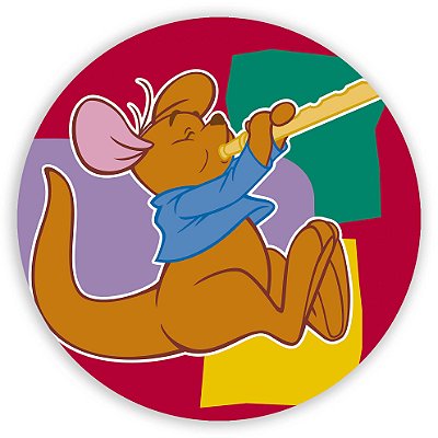 Mini Painel - Ursinho Pooh Guru - Sublimado 3D