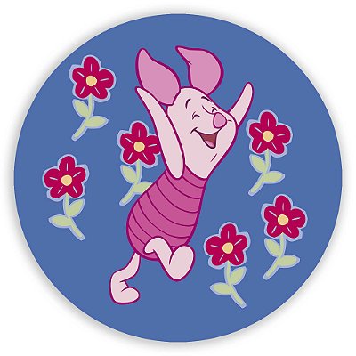 Mini Painel - Ursinho Pooh Leitao - Sublimado 3D