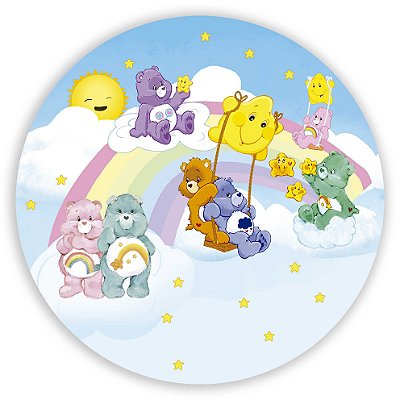 Mini Painel - Ursinhos Carinhosos - Sublimado 3D