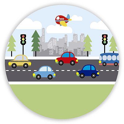 Mini Painel - Veiculos Carros - Sublimado 3D