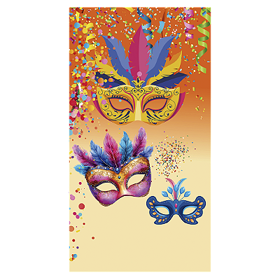 Faixa Lateral - Carnaval - Sublimado 3D