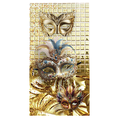 Faixa Lateral - Carnaval - Sublimado 3D