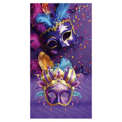 Faixa Lateral - Carnaval - Sublimado 3D