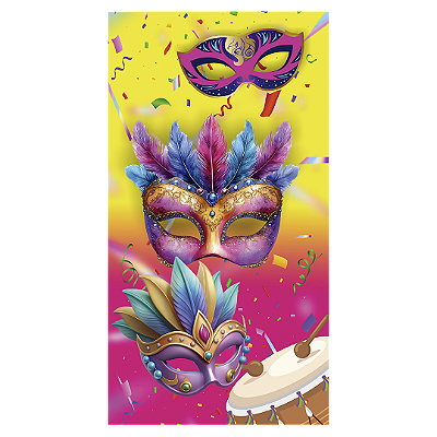 Faixa Lateral - Carnaval - Sublimado 3D