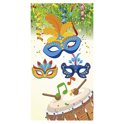 Faixa Lateral - Carnaval - Sublimado 3D