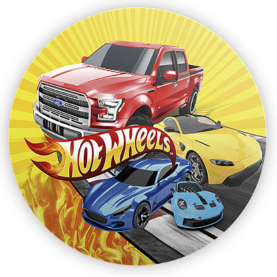 Mini Painel - Hot Wheels - Sublimado 3D