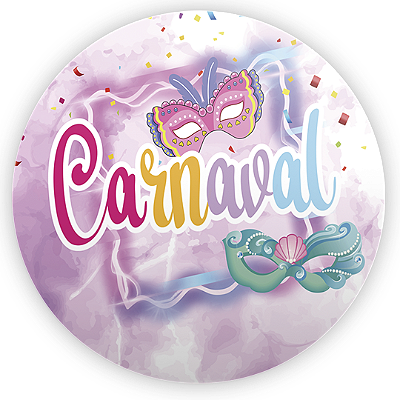 Mini Painel - Carnaval - Sublimado 3D