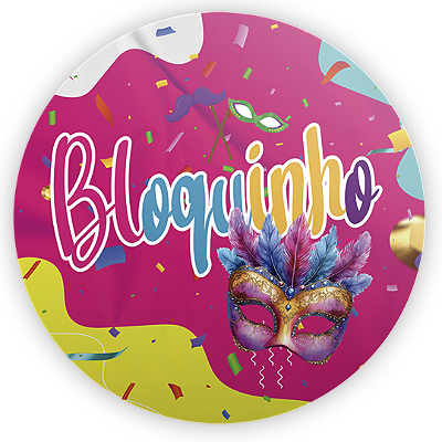 Mini Painel - Carnaval - Sublimado 3D