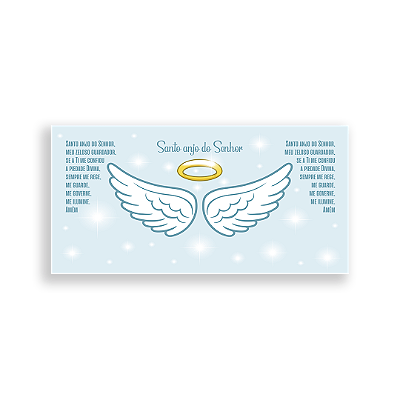 Painel Retangular - Santo Anjo - Sublimado 3D