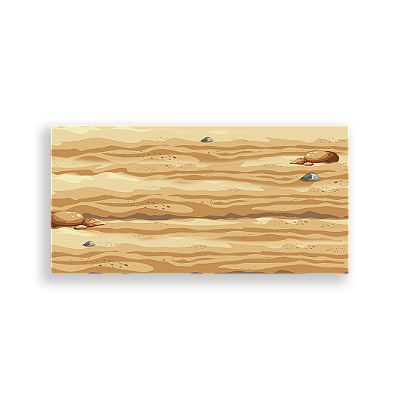 Painel Retangular - Madeira - Sublimado 3D