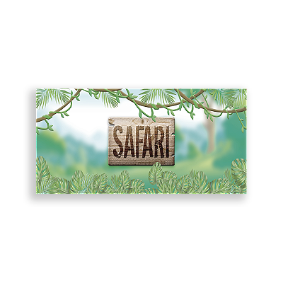 Capa Painel Retangular Sublimado - Safari