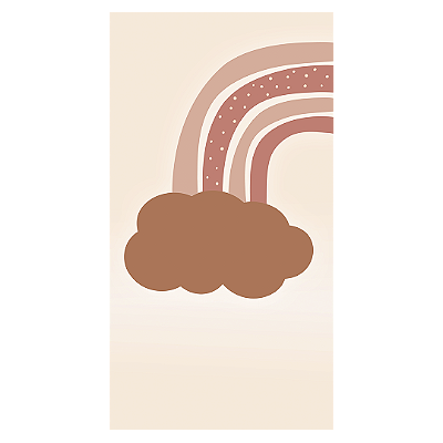 Faixa Lateral - Arco Iris Boho - Sublimado 3D