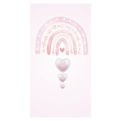 Faixa Lateral - Arco Iris Boho - Sublimado 3D