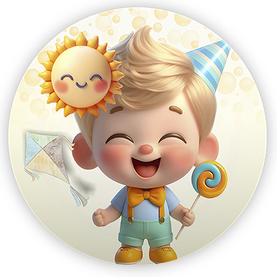 Mini Painel - Sorrisos - Sublimado 3D