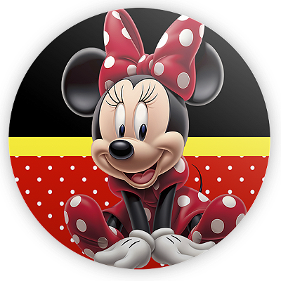 Mini Painel - Minnie - Sublimado 3D