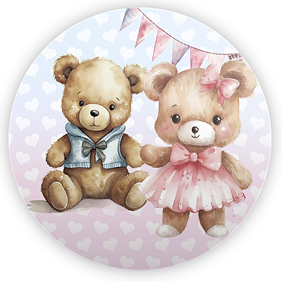 Mini Painel - Chá Revelaçao - Sublimado 3D