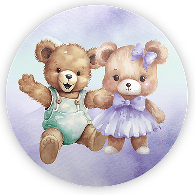 Mini Painel - Chá Revelaçao - Sublimado 3D