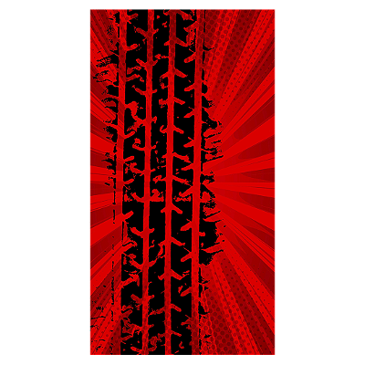 Faixa Lateral - Moto - Sublimado 3D