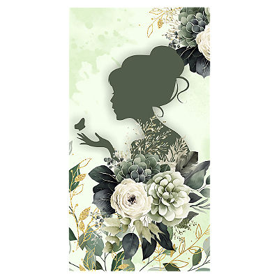 Faixa Lateral - Dia Das Mulheres - Sublimado 3D