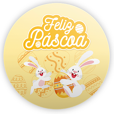 Mini Painel - Páscoa - Sublimado 3D