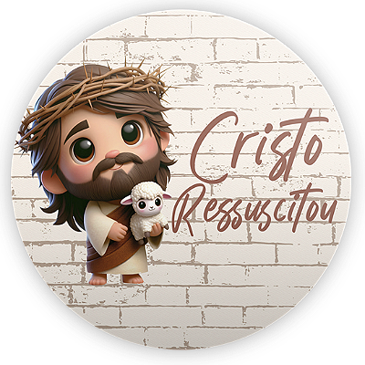 Mini Painel - Páscoa - Sublimado 3D