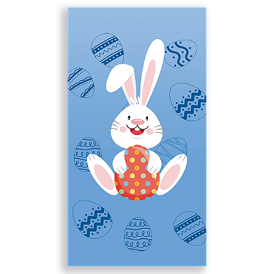 Faixa Lateral - Páscoa - Sublimado 3D