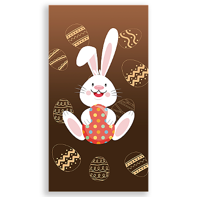 Faixa Lateral - Páscoa - Sublimado 3D