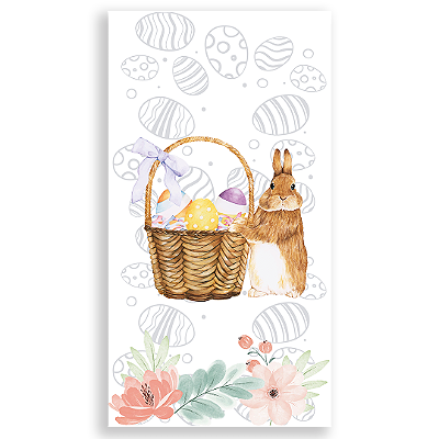 Faixa Lateral - Páscoa - Sublimado 3D