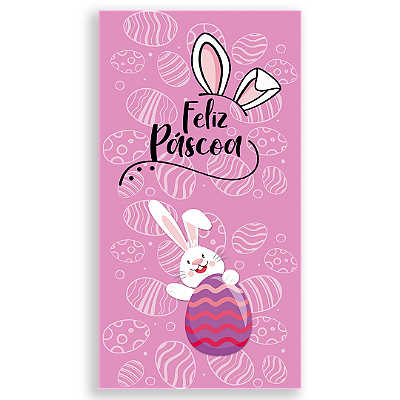 Faixa Lateral - Páscoa - Sublimado 3D