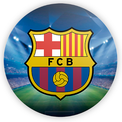 Mini Painel - Time Barcelona  - Sublimado 3D