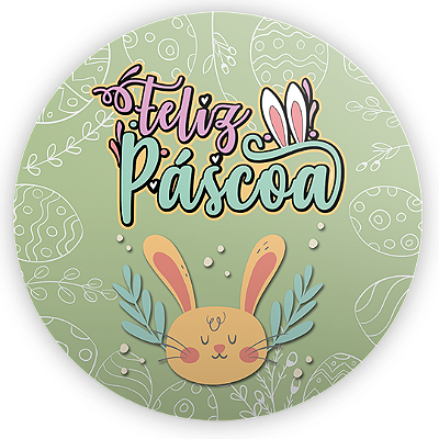 Mini Painel - Páscoa  - Sublimado 3D