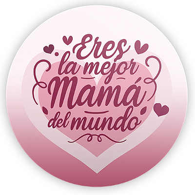 Mini Painel - Dia de la Madre  - Sublimado 3D