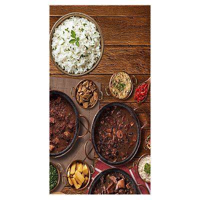 Faixa Lateral - Feijoada - Sublimado 3D