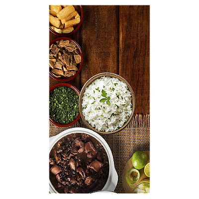 Faixa Lateral - Feijoada - Sublimado 3D