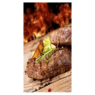 Faixa Lateral - Churrasco - Sublimado 3D