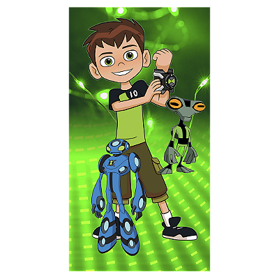 Faixa Lateral - Ben 10 - Sublimado 3D