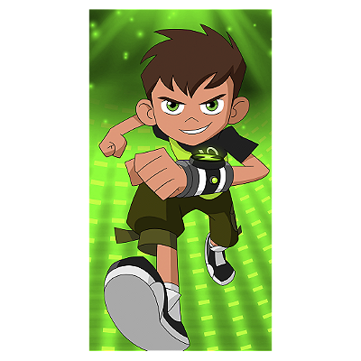 Faixa Lateral - Ben 10 - Sublimado 3D
