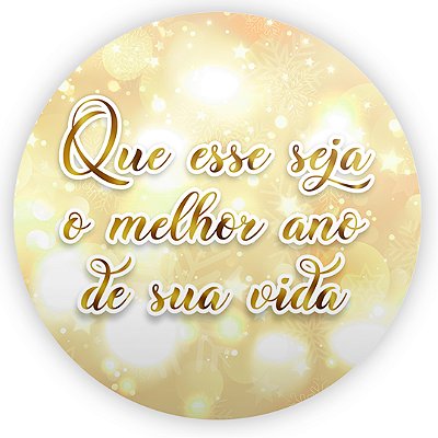 Mini Painel - Ano Novo - Sublimado
