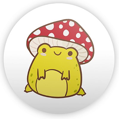 Mini Painel - Sapo Cogumelo - Sublimado