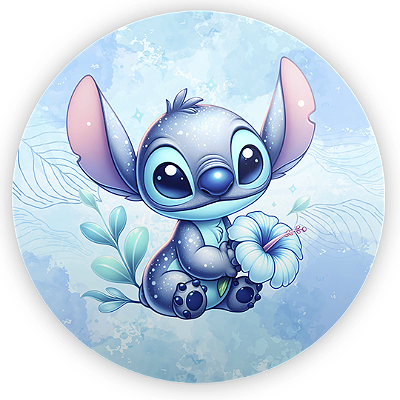 Mini Painel - Stitch - Sublimado 3D