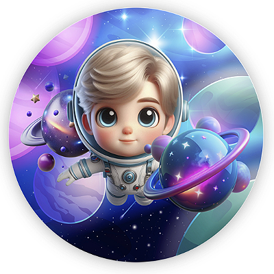 Mini Painel - Astrounauta - Sublimado 3D