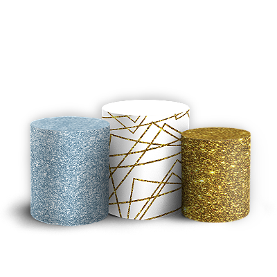 Trio Cilindro - Princesa Jasmine - Sublimado 3D