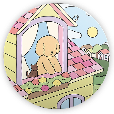 Mini Painel - Bobbie Goods - Sublimado 3D