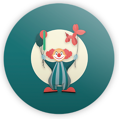 Mini Painel - Circo - Sublimado 3D