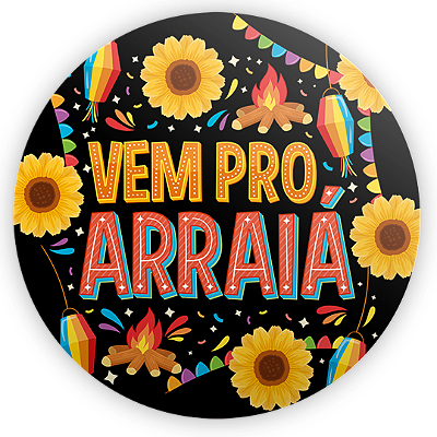 Mini Painel - Festa Junina - Sublimado 3D