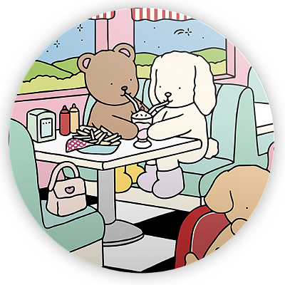 Mini Painel - Bobbie Goods - Sublimado 3D