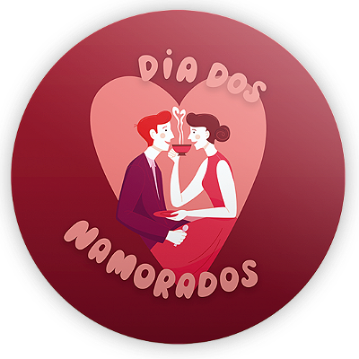 Mini Painel - Namorados - Sublimado 3D