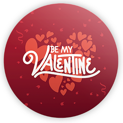 Mini Painel - Namorados - Sublimado 3D